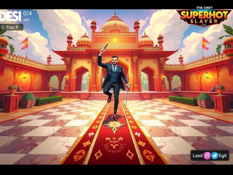 Desi Superhot Slayer Gameplay